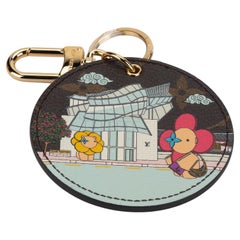 Vuitton Xmas 22 Key Ring Pink Gold NIB