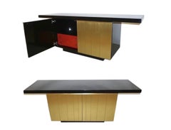 Vulcan by Aldo Frigerio Milan Italy Modernist Cocktail Bar or Credenza
