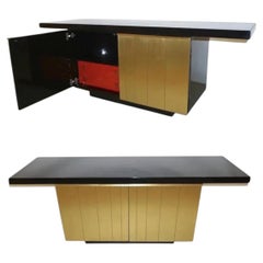 Vulcan by Aldo Frigerio Milan Italy Modernist Cocktail Bar or Credenza