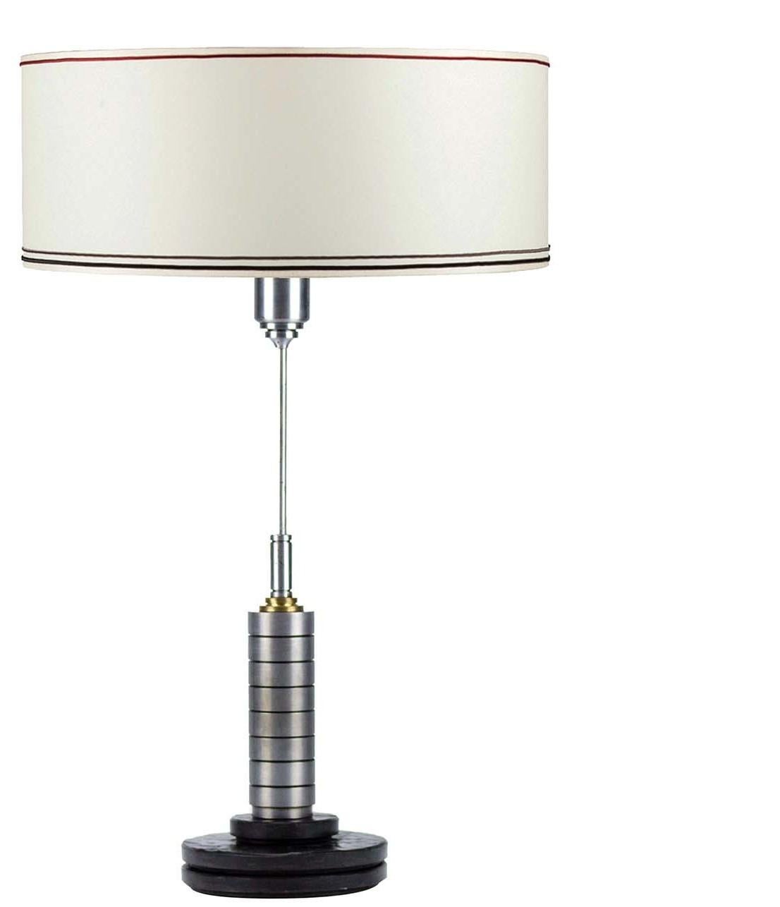 Italian Vulcano Ivory Table Lamp by Acanthus
