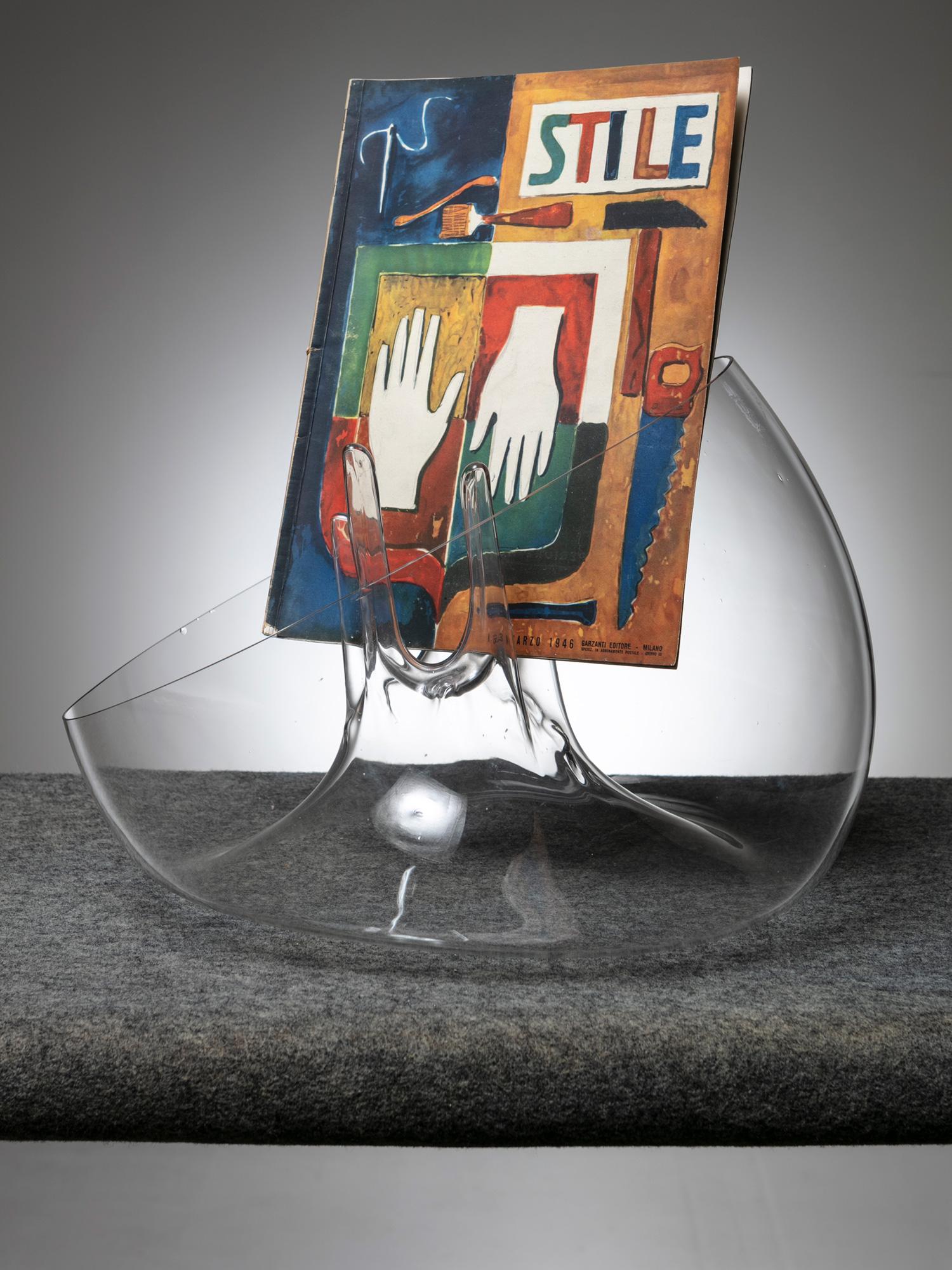 Vase « Murano » de Toni Zuccheri pour VeArt, Italie, 1970 Bon état - En vente à Milan, IT