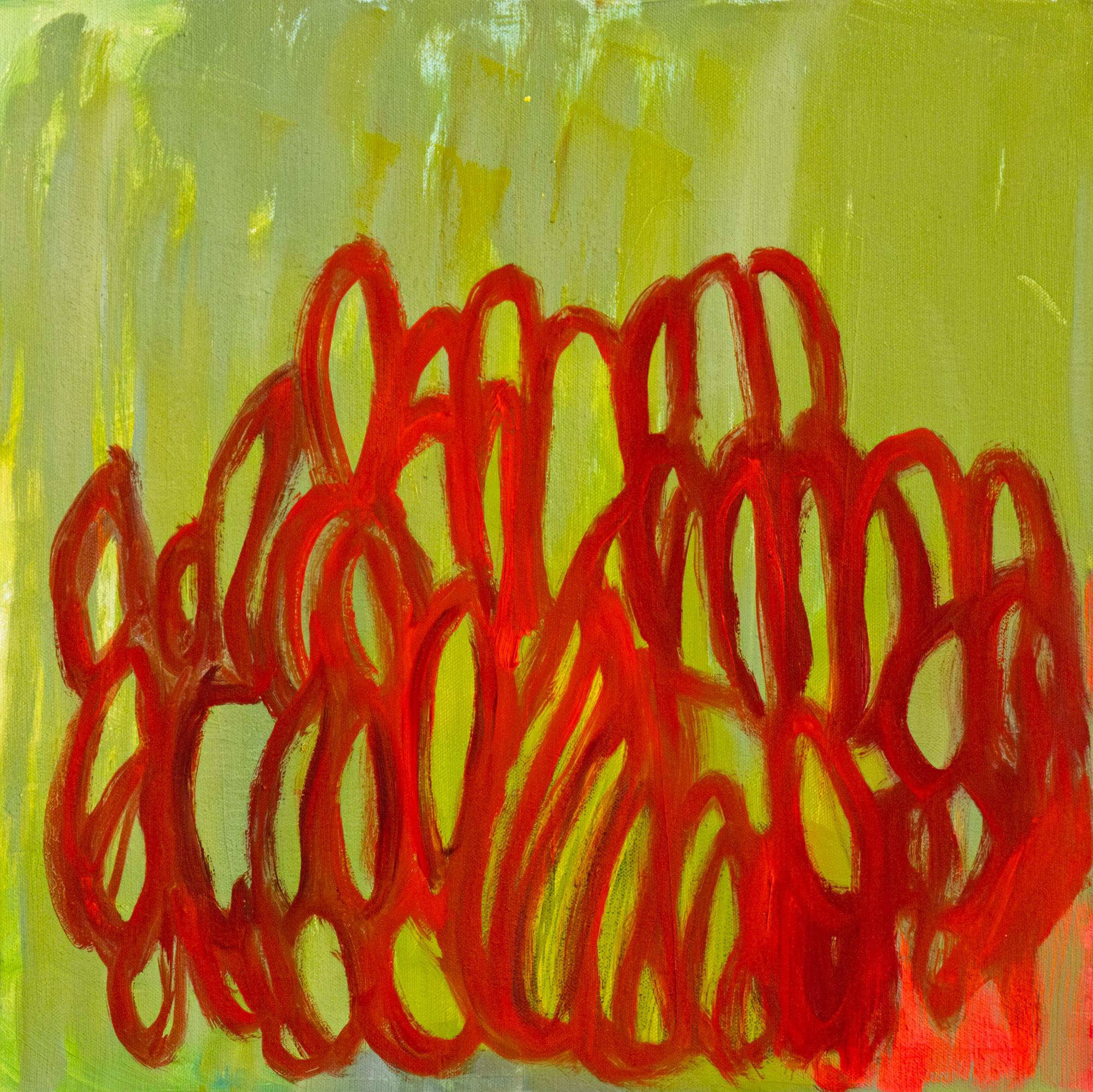 Loop 1 - Painting by Vuokko Takala-Schreib