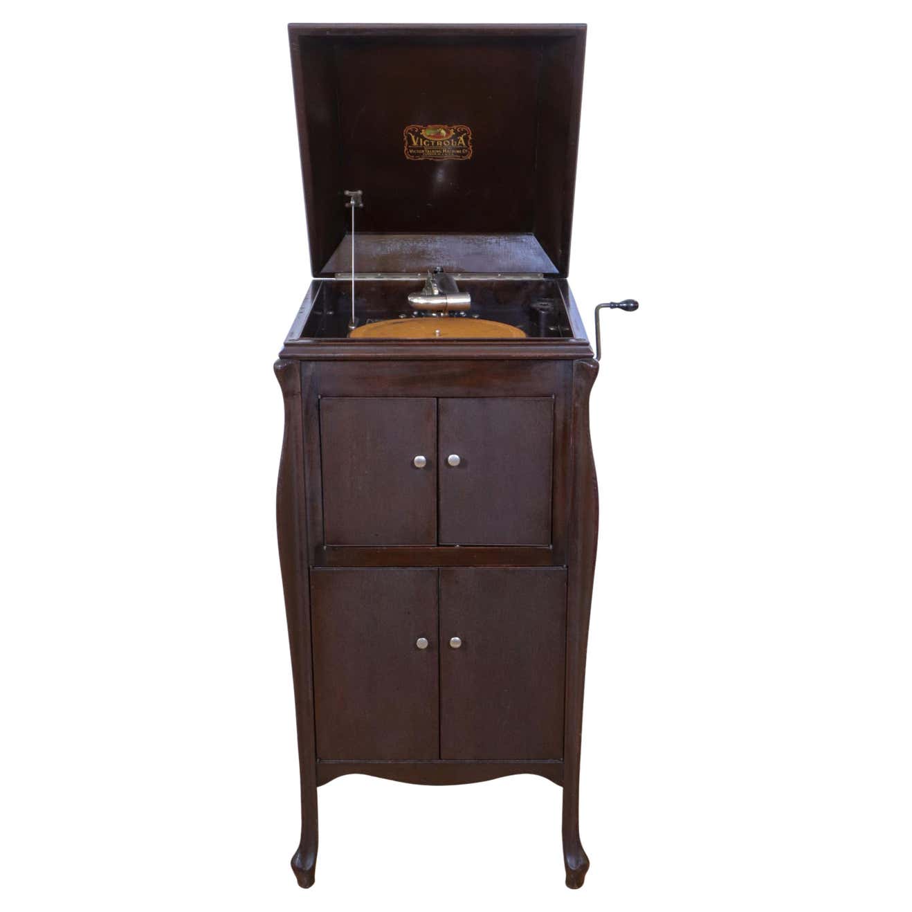 VV-80 Floor-Model Victrola Phonograph by The Victrola Victor Talking ...