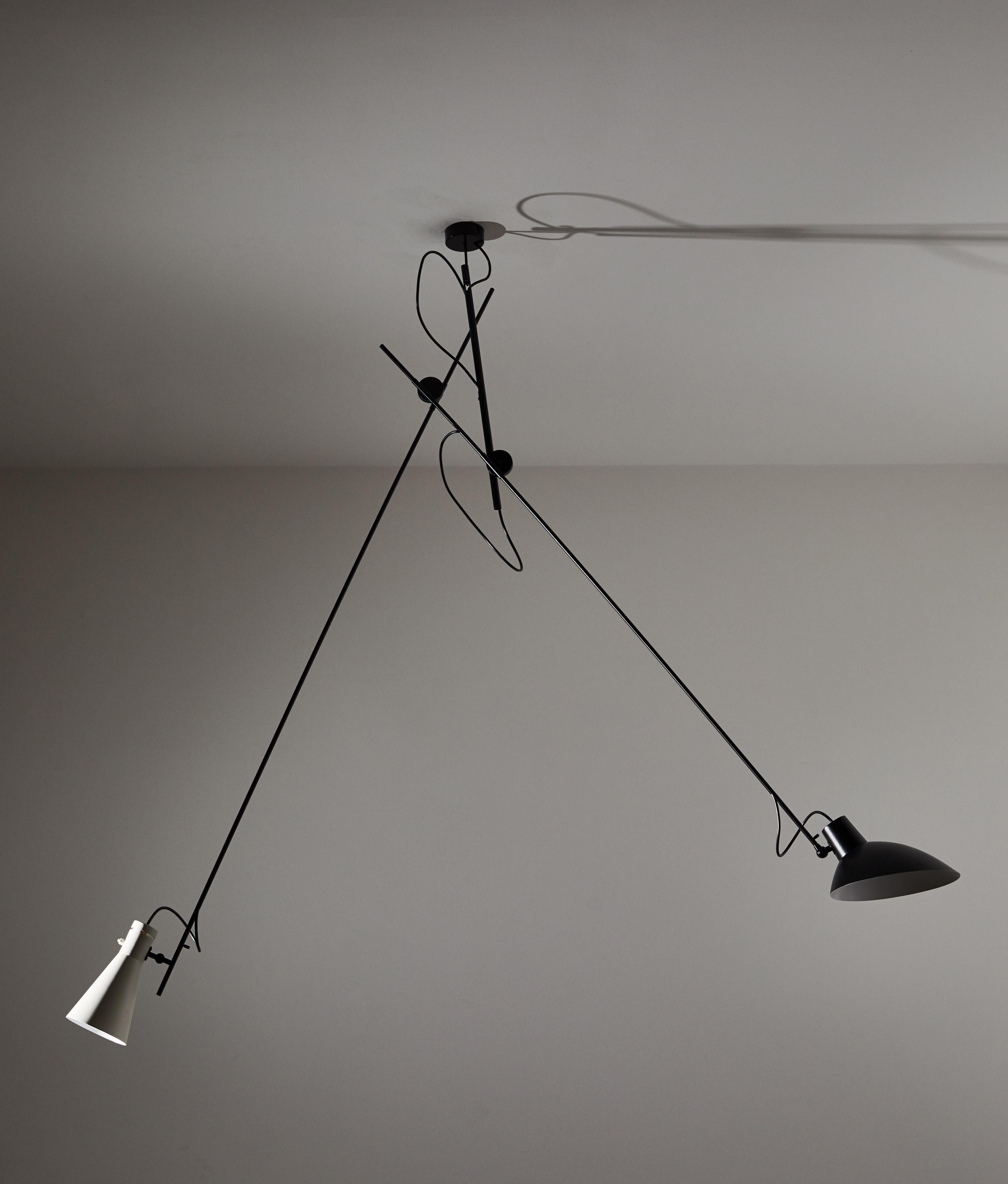 Mid-Century Modern VV Cinquanta Suspension Light by Vittoriano Viganó For Sale