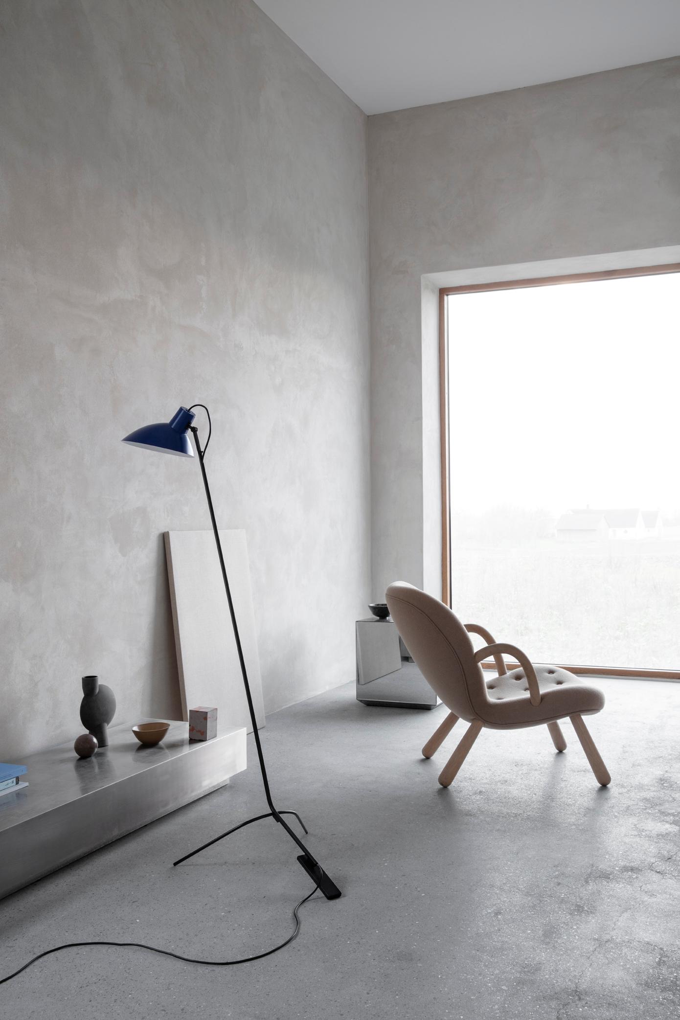 VV Cinquanta Lampadaire jaune et noir Design/One pour Astep Neuf - En vente à Barcelona, Barcelona