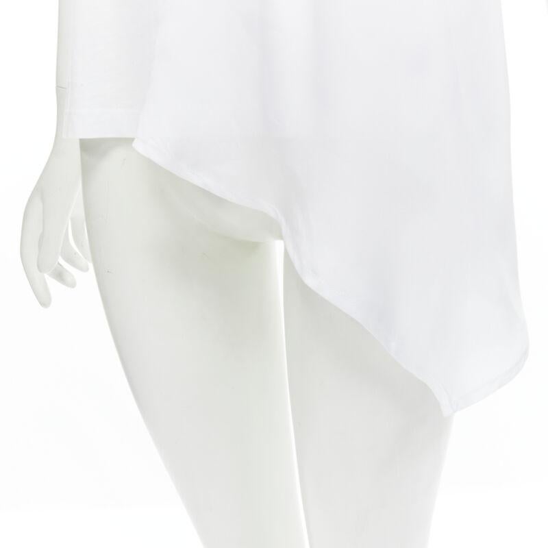 VVB VICTORIA BECKHAM 100% cotton polyester insert asymmetric t-shirt S
Reference: CECU/A00014
Brand: Victoria Beckham
Designer: Victoria Beckham
Material: Cotton, Polyester
Color: White
Pattern: Solid
Extra Details: Crew Neck. Pleat shoulder. Insert