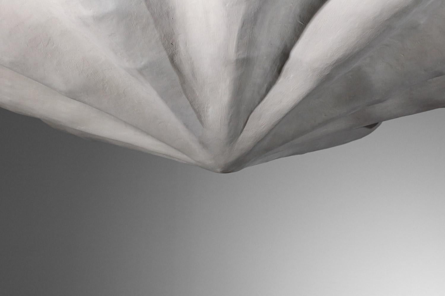 vSospensione moderna a soffitto in gesso di grandi dimensioni nello stile di Diego Giacometti in vendita 2