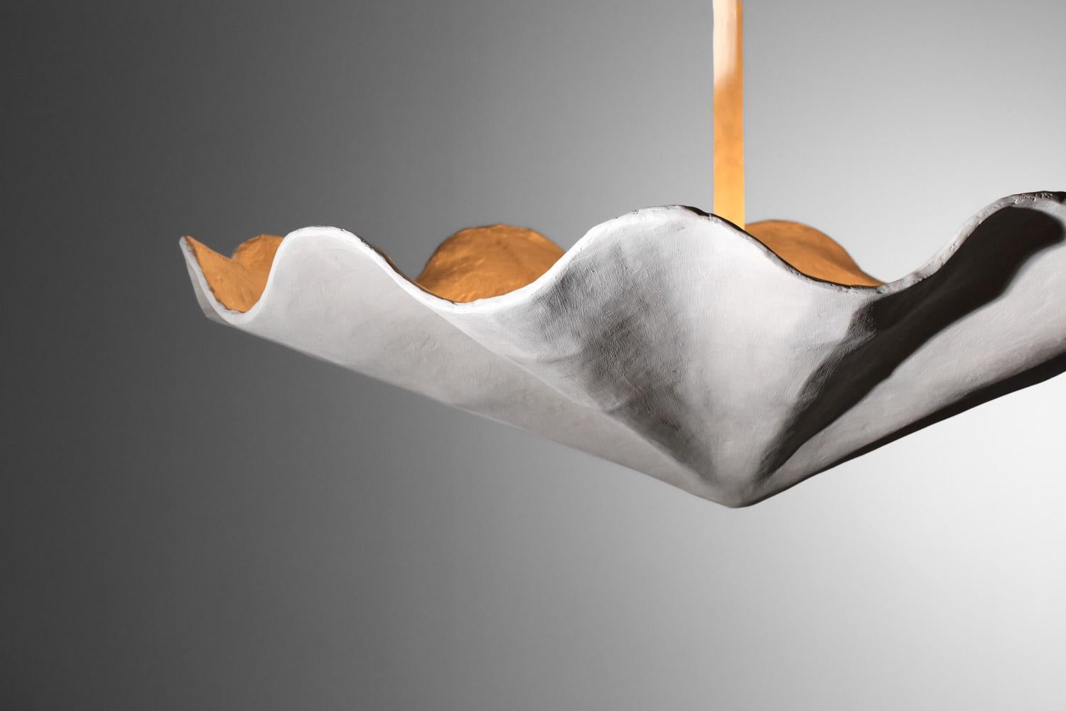vSospensione moderna a soffitto in gesso di grandi dimensioni nello stile di Diego Giacometti In condizioni Nuovo in vendita a Ternay, Auvergne-Rhône-Alpes