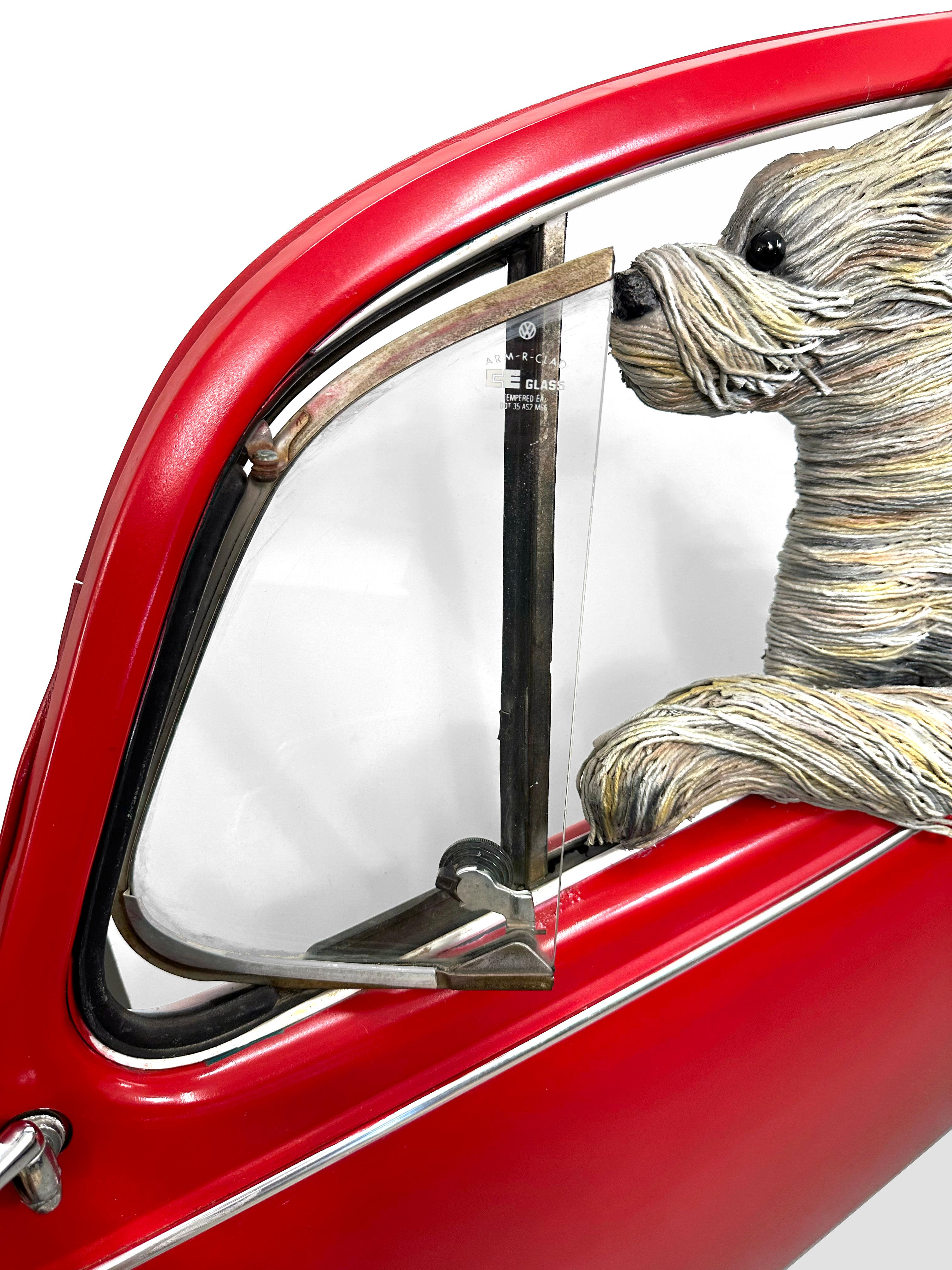 VW Dog by DD LaRue, Mixed Media In Good Condition In Littleton, CO