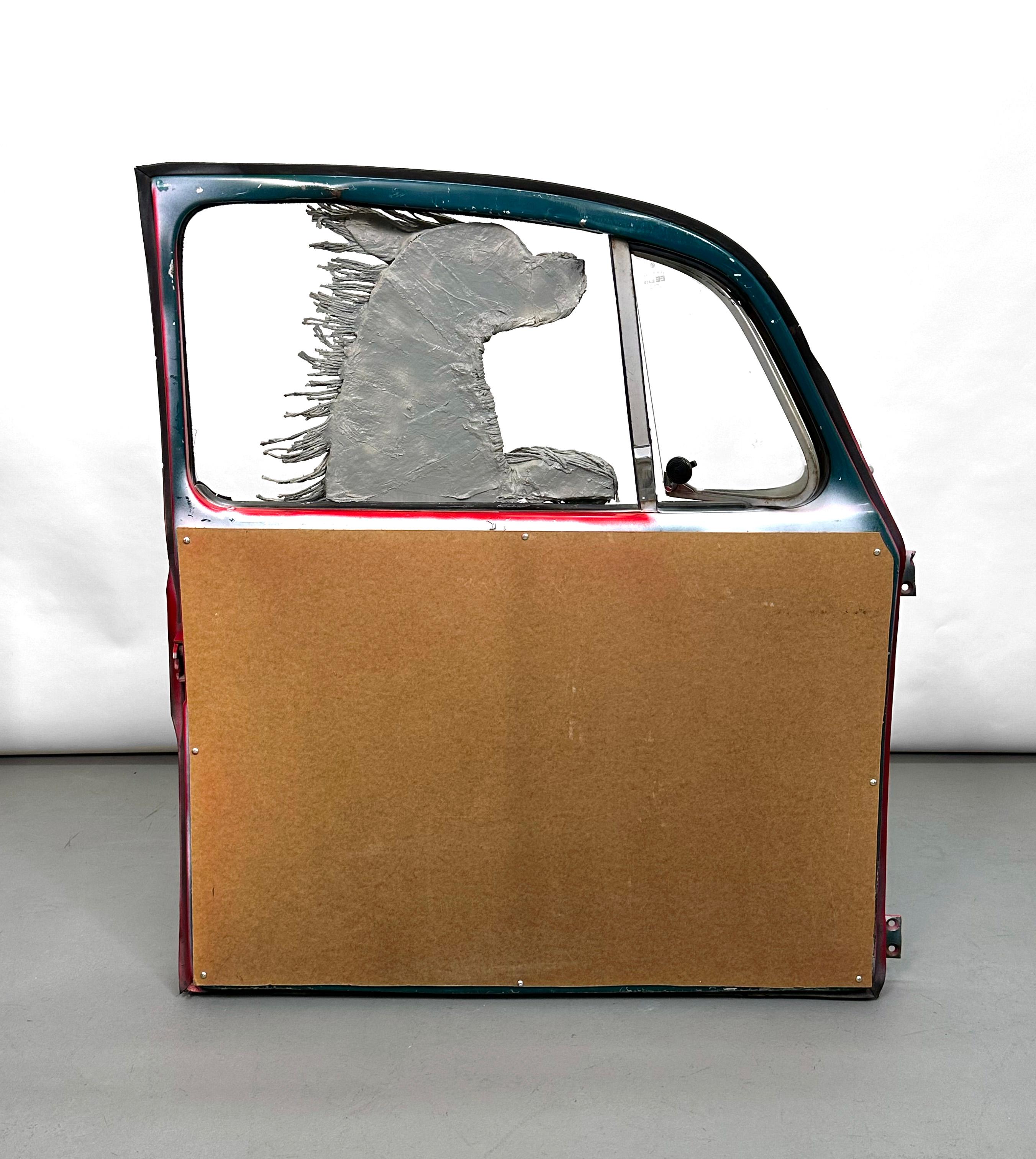 VW Dog by DD LaRue, Mixed Media 1