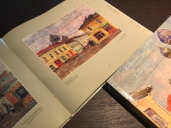Vyacheslav Zabelin, "A Corner in Rostov", 19.63in x 27.50in, Oil on canvas