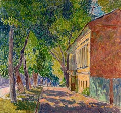 Vyacheslav Zabelin, "Sunny Day", 27.38in x 25.63in, Oil on canvas