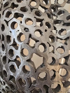 VYKI - Face Steel Sculpture