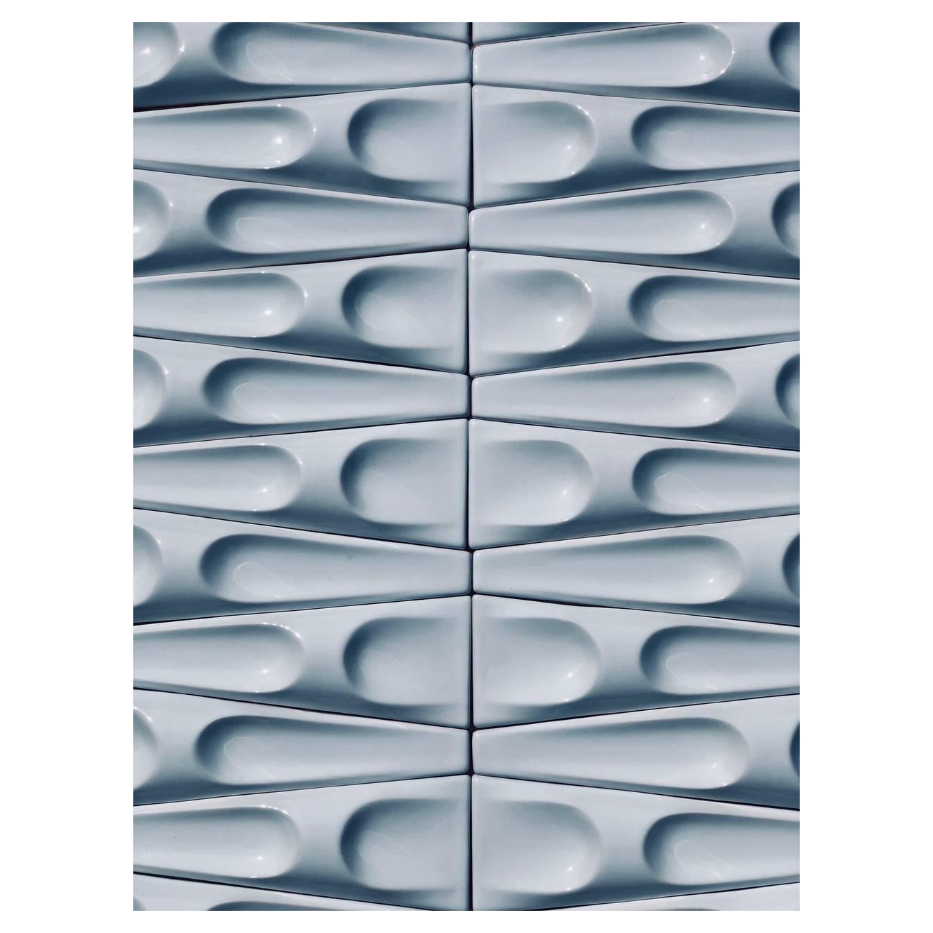 Vytynanky Custom handmade 3D Tile by MAKHNO