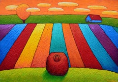 And are there growing pomegranates?, Painting, Oil on Canvas
