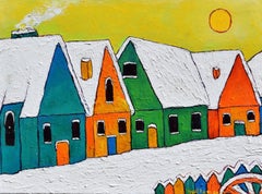 Christmas, Painting, Oil on Canvas