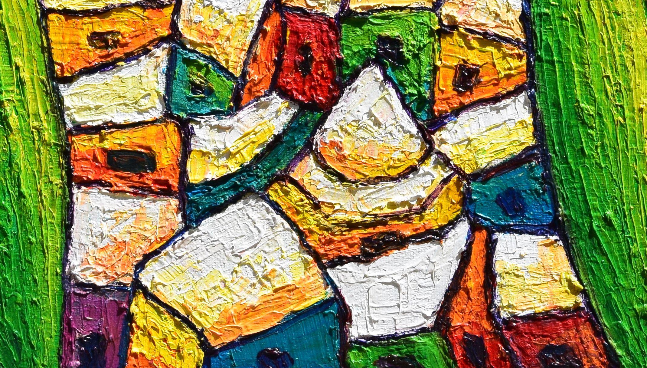 Weißer Tag, Gemälde, Öl auf Leinwand (Zeitgenössisch), Painting, von Vyusal Rain