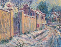 W. A. Welch - 1967 Oil, Winter in France