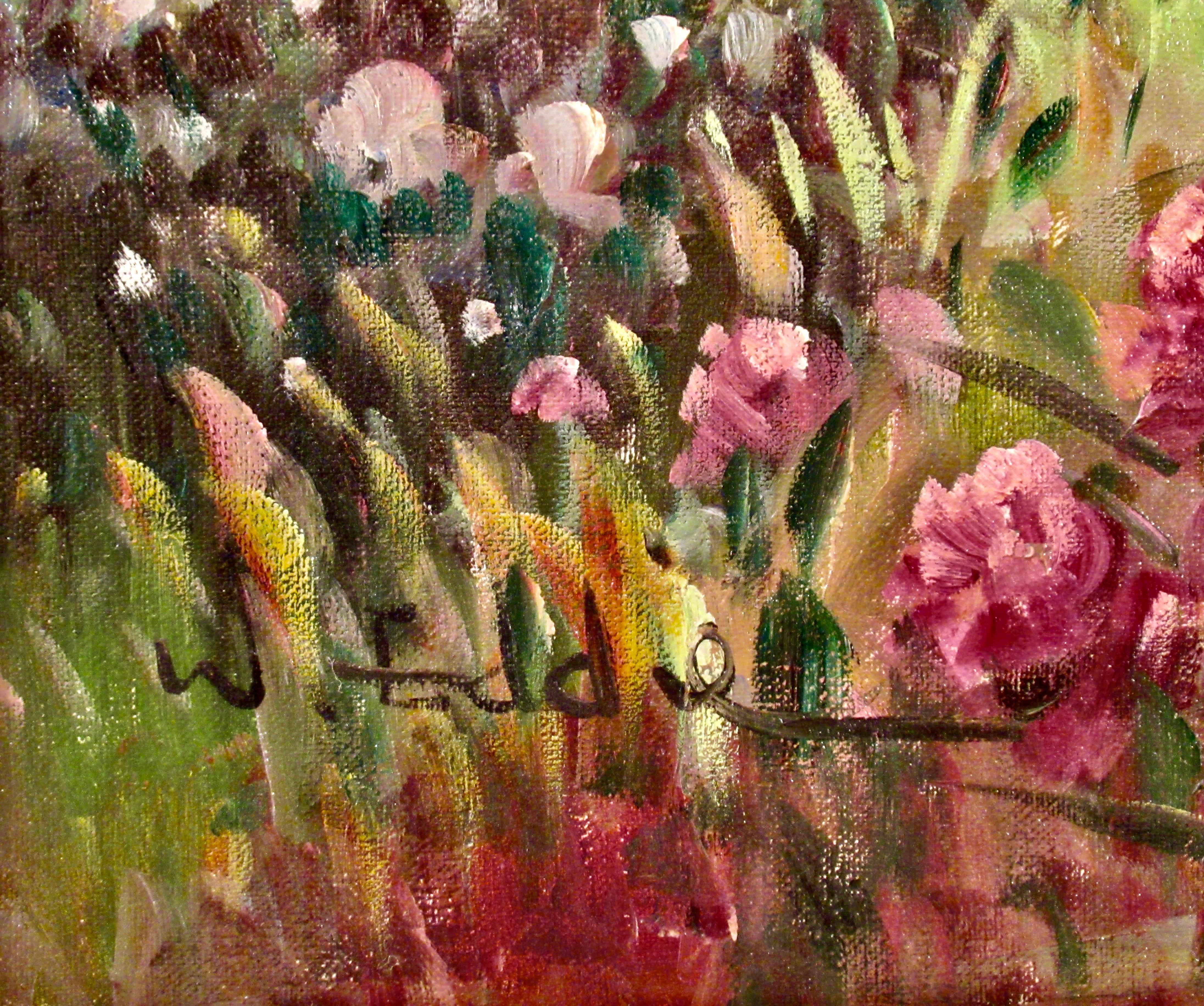 Paesaggio con fiori in vendita 1