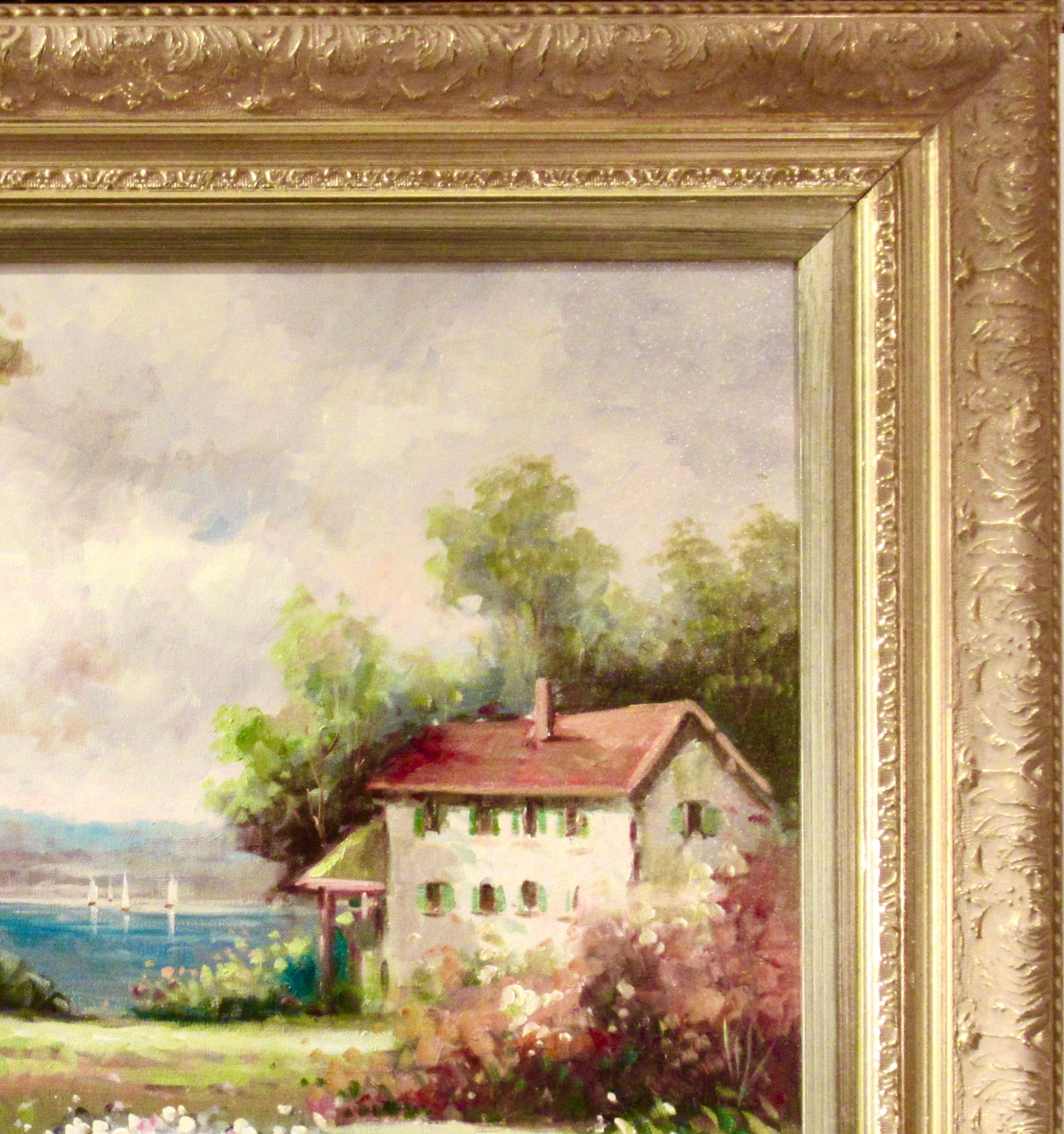 Paesaggio con fiori in vendita 2