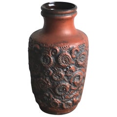 W. German Large Art Pottery Vase by Carstens Tonnieshof