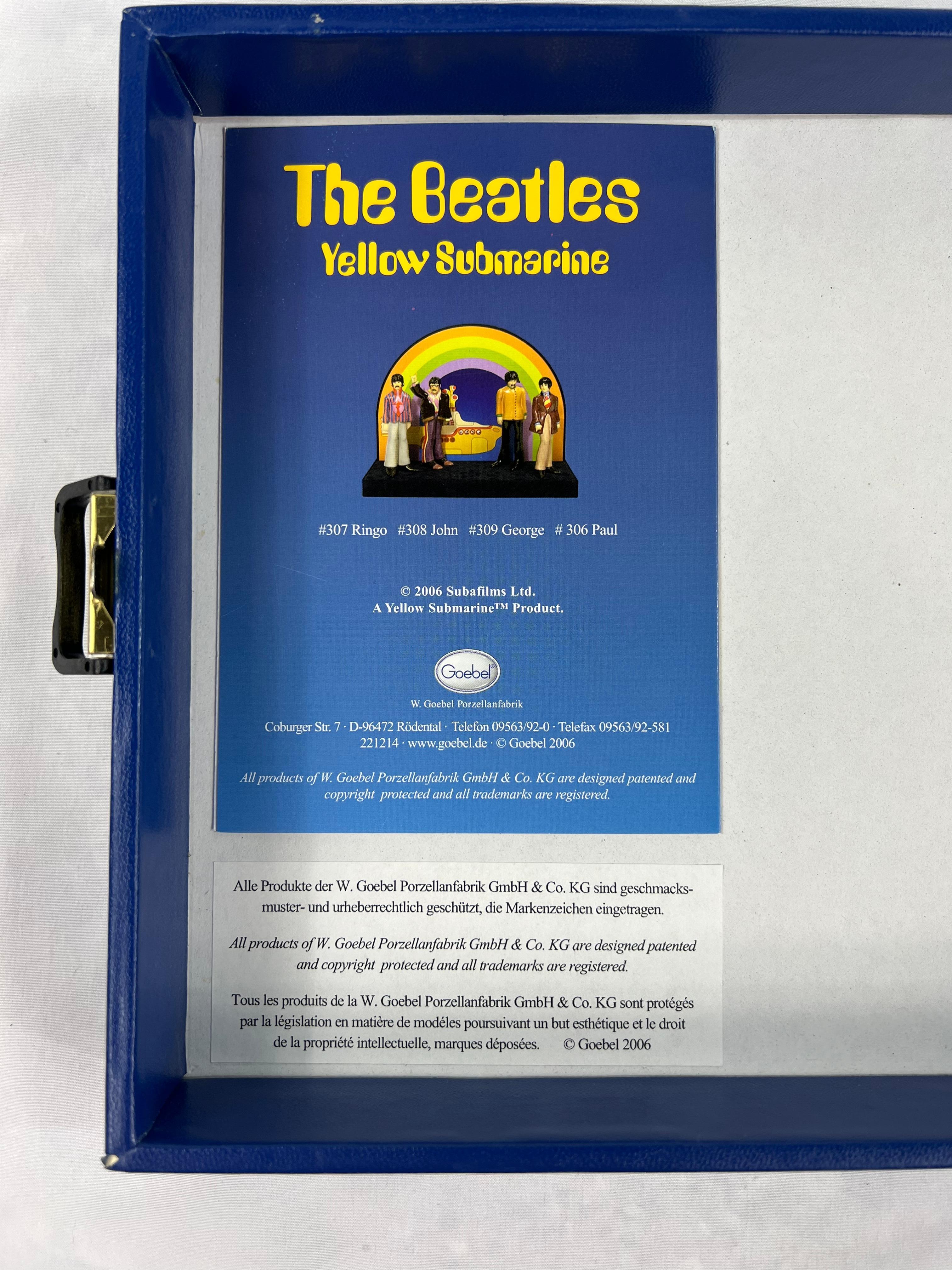 W. Goebel Limited Edition Beatles Yellow Submarine Figurines #663 10