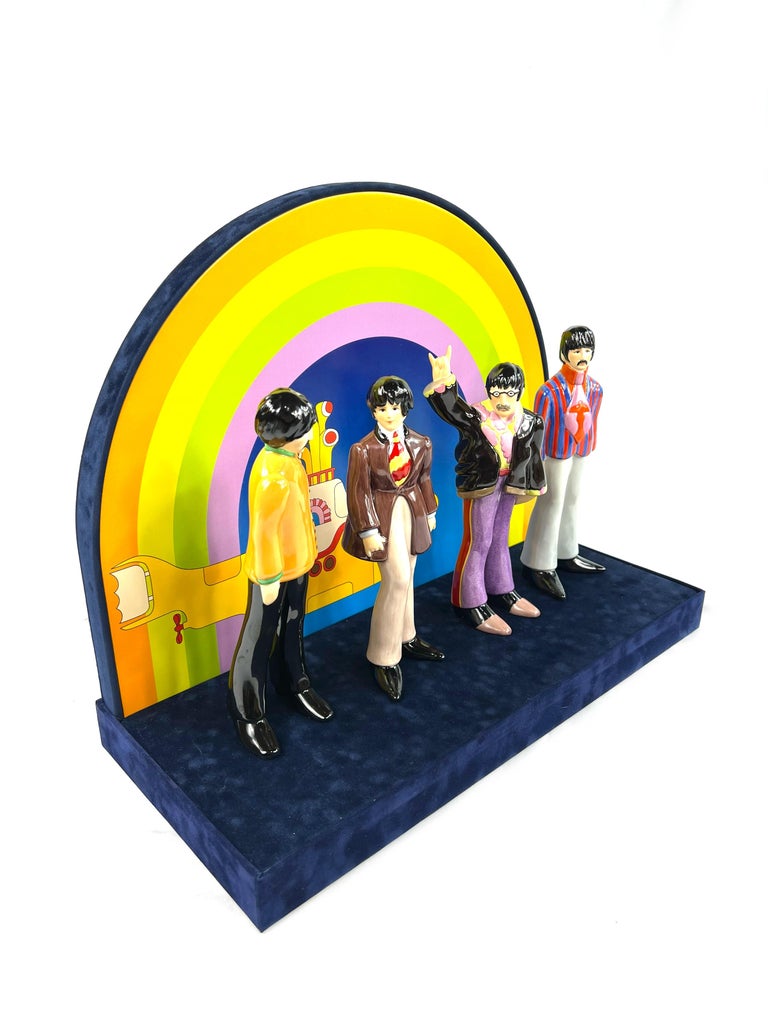 W. Goebel Limited Edition Beatles Yellow Submarine Figurines 663 For