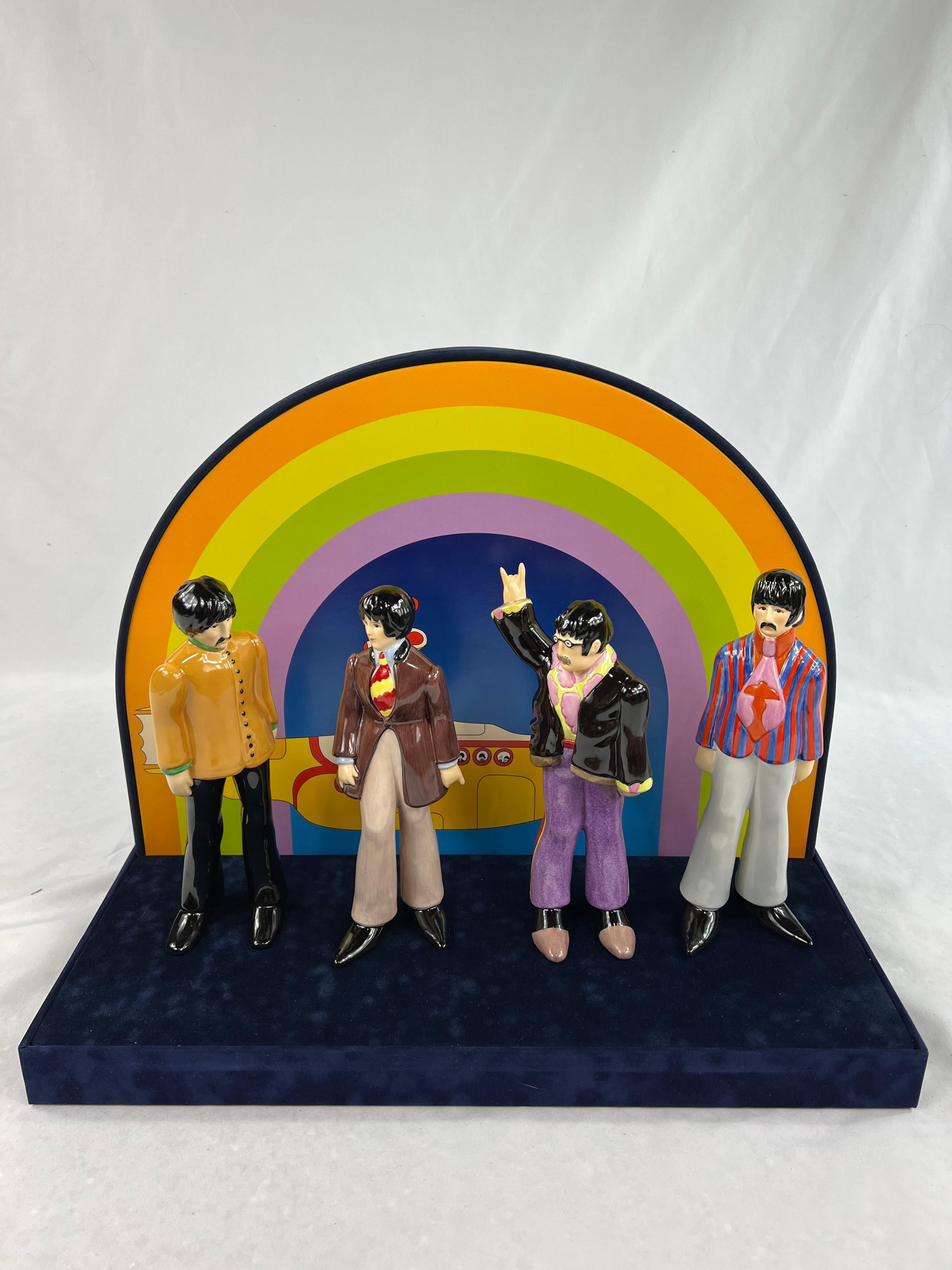beatles figures yellow submarine