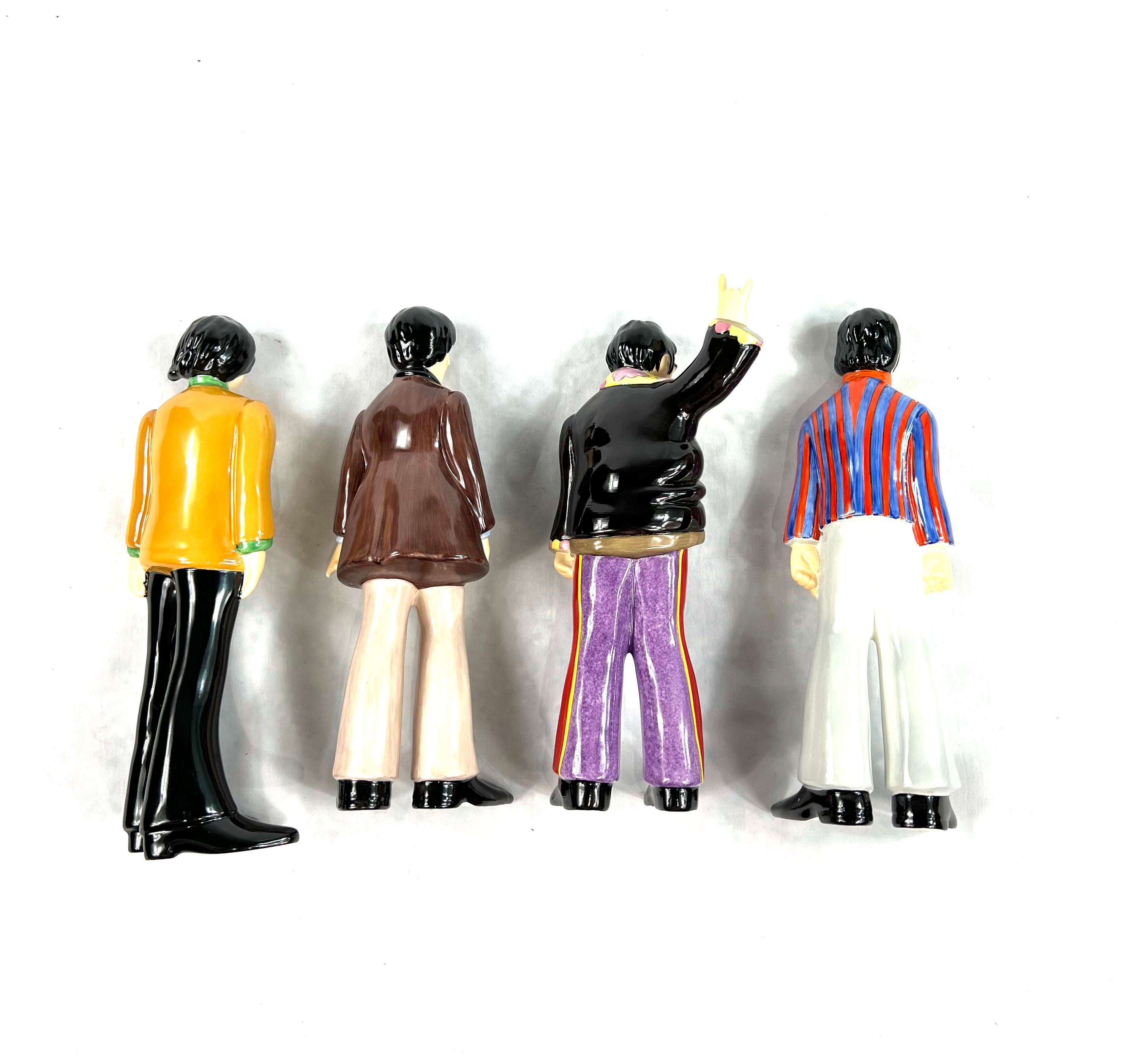 Black W. Goebel Limited Edition Beatles Yellow Submarine Figurines #663