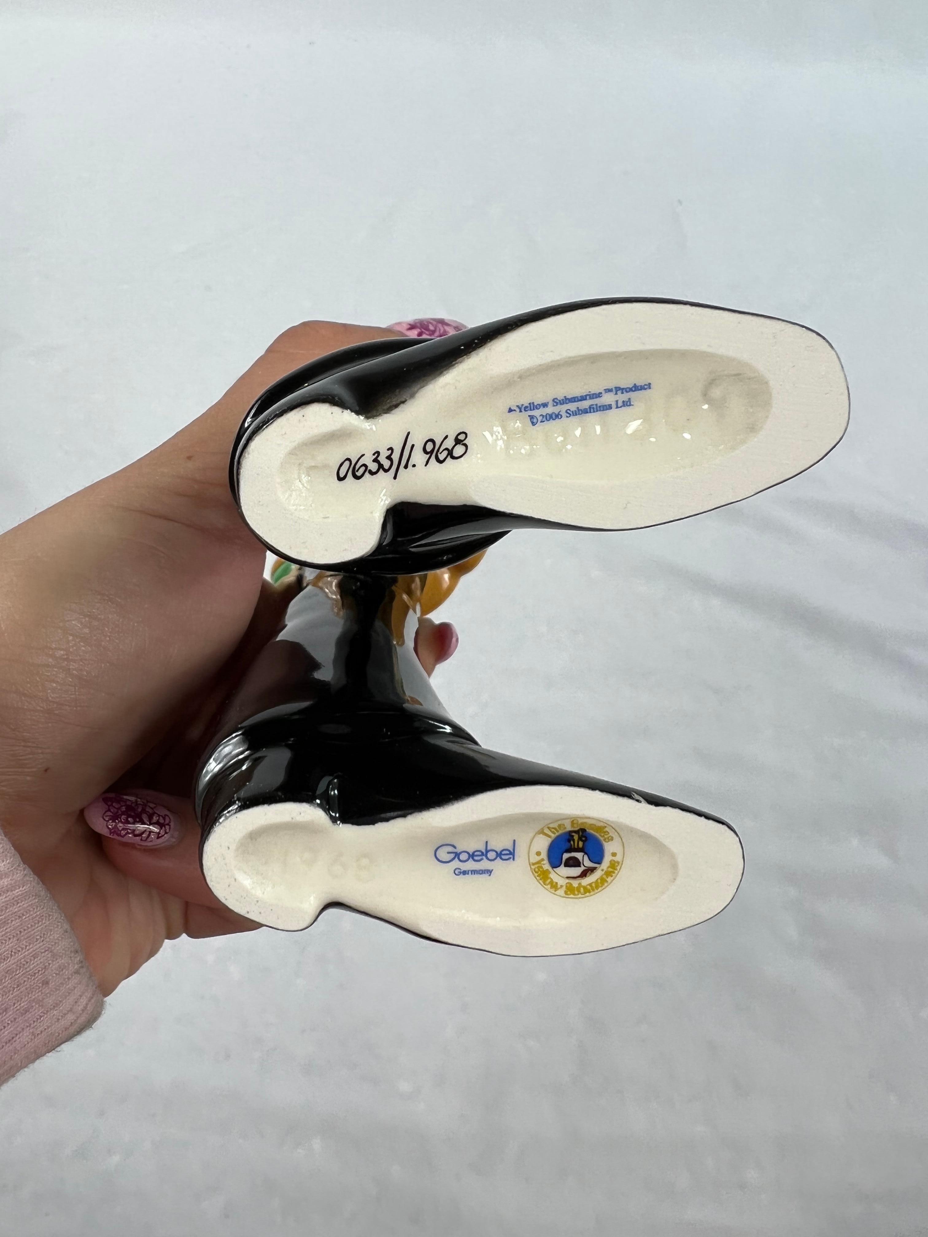 W. Goebel Limited Edition Beatles Yellow Submarine Figurines #663 In Excellent Condition In Beverly Hills, CA