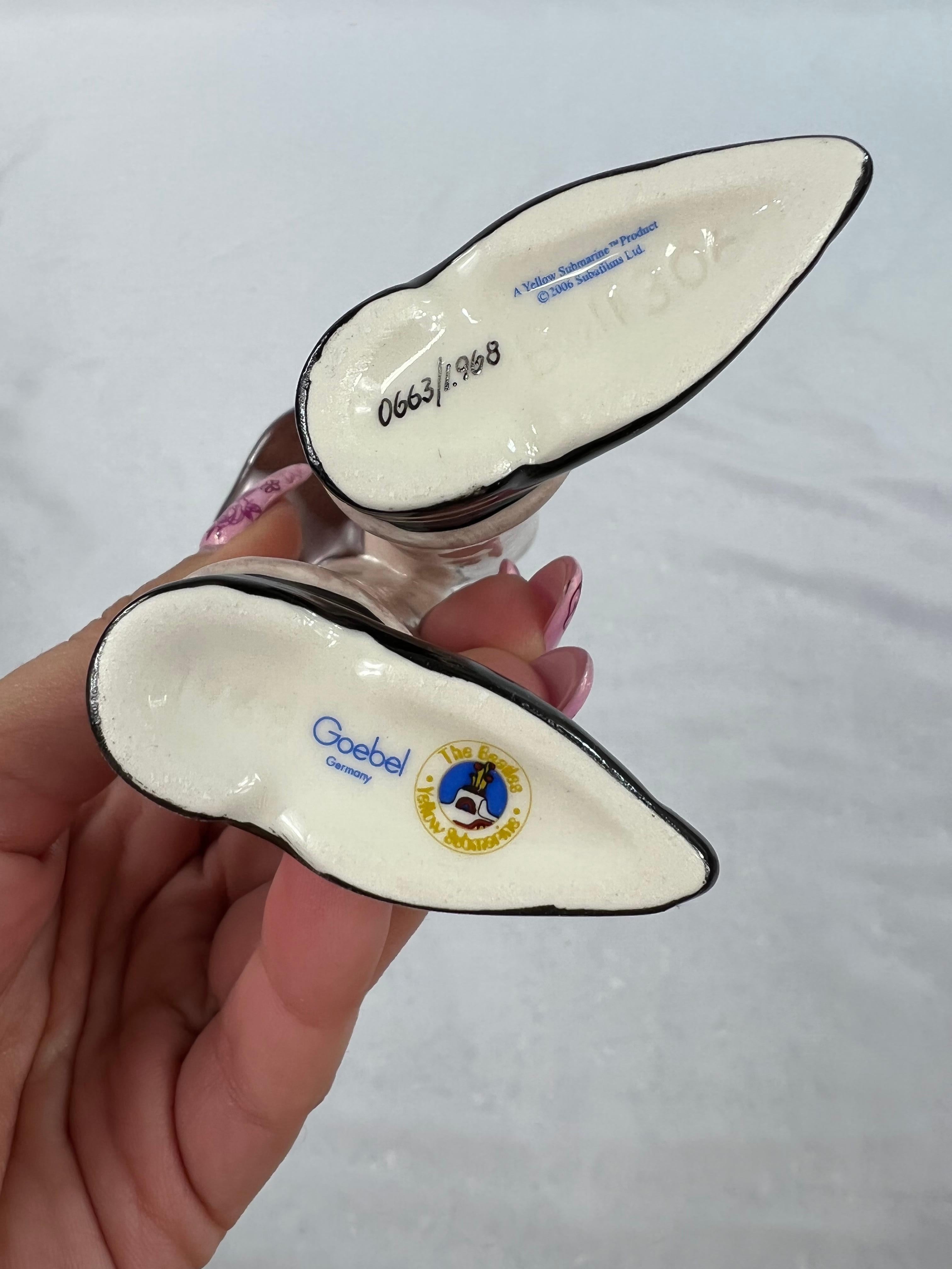 Women's or Men's W. Goebel Limited Edition Beatles Yellow Submarine Figurines #663