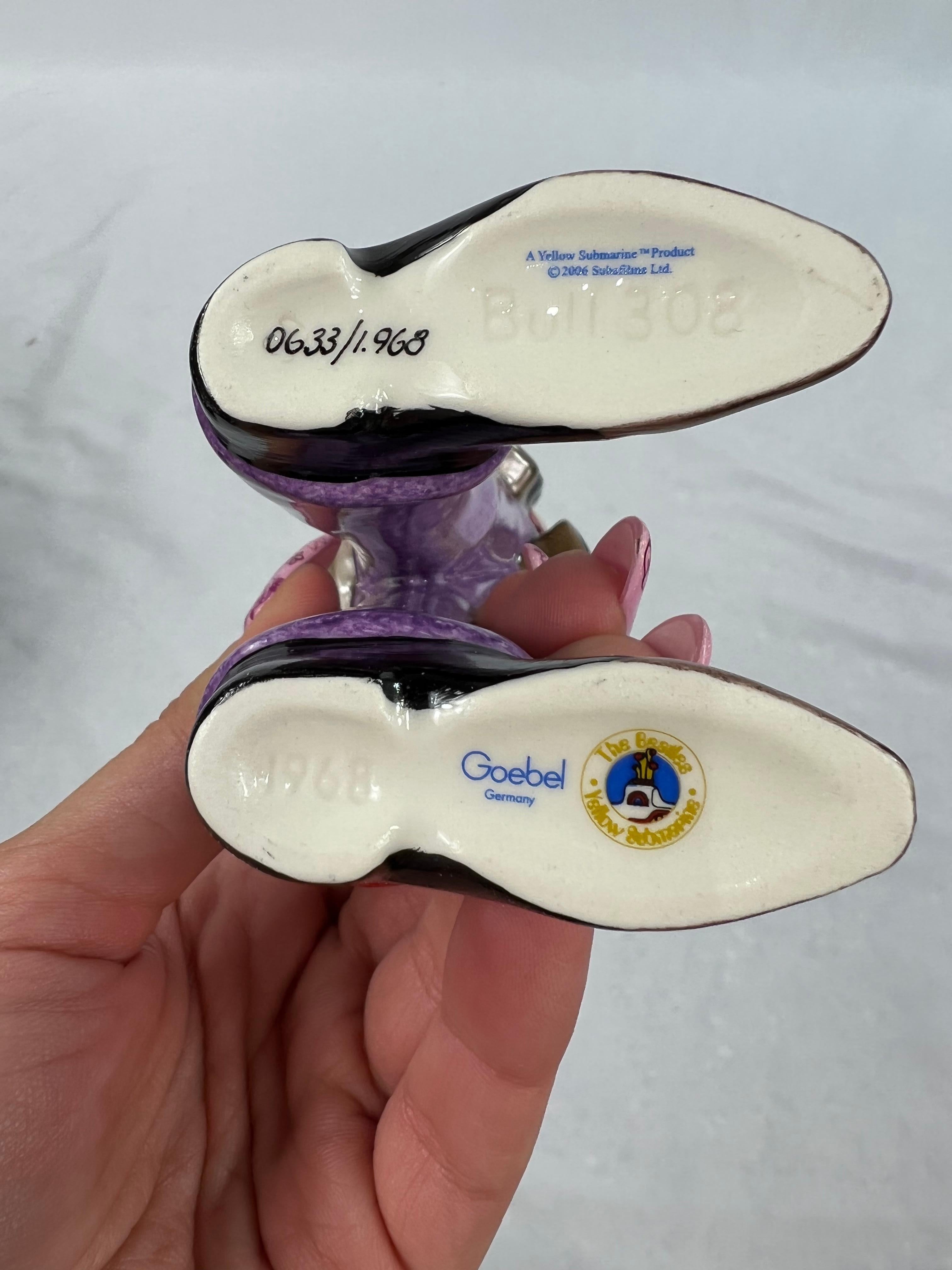 W. Goebel Limited Edition Beatles Yellow Submarine Figurines #663 1