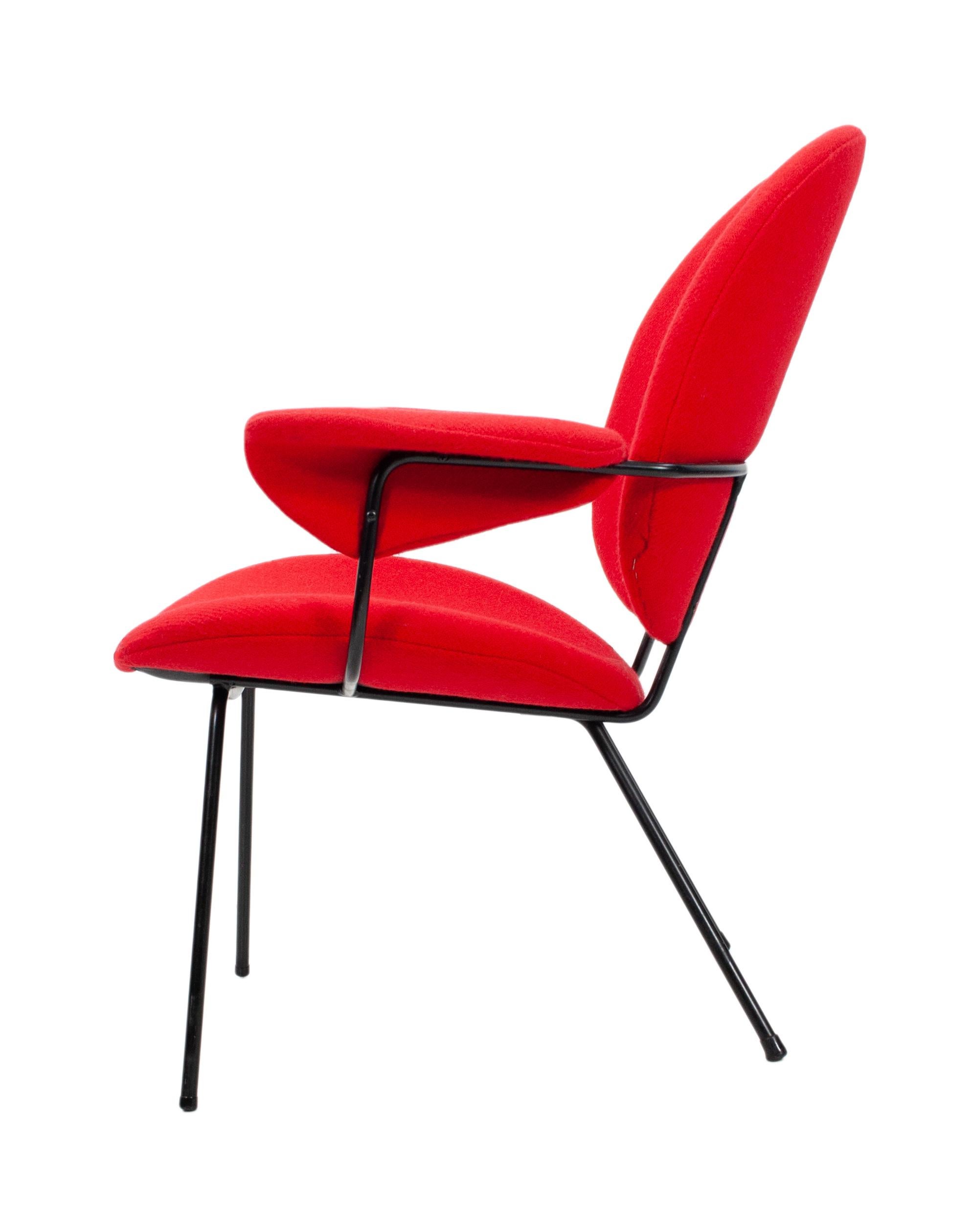Mid-Century Modern W H Gispen Kembo Easy Chair, 1950s