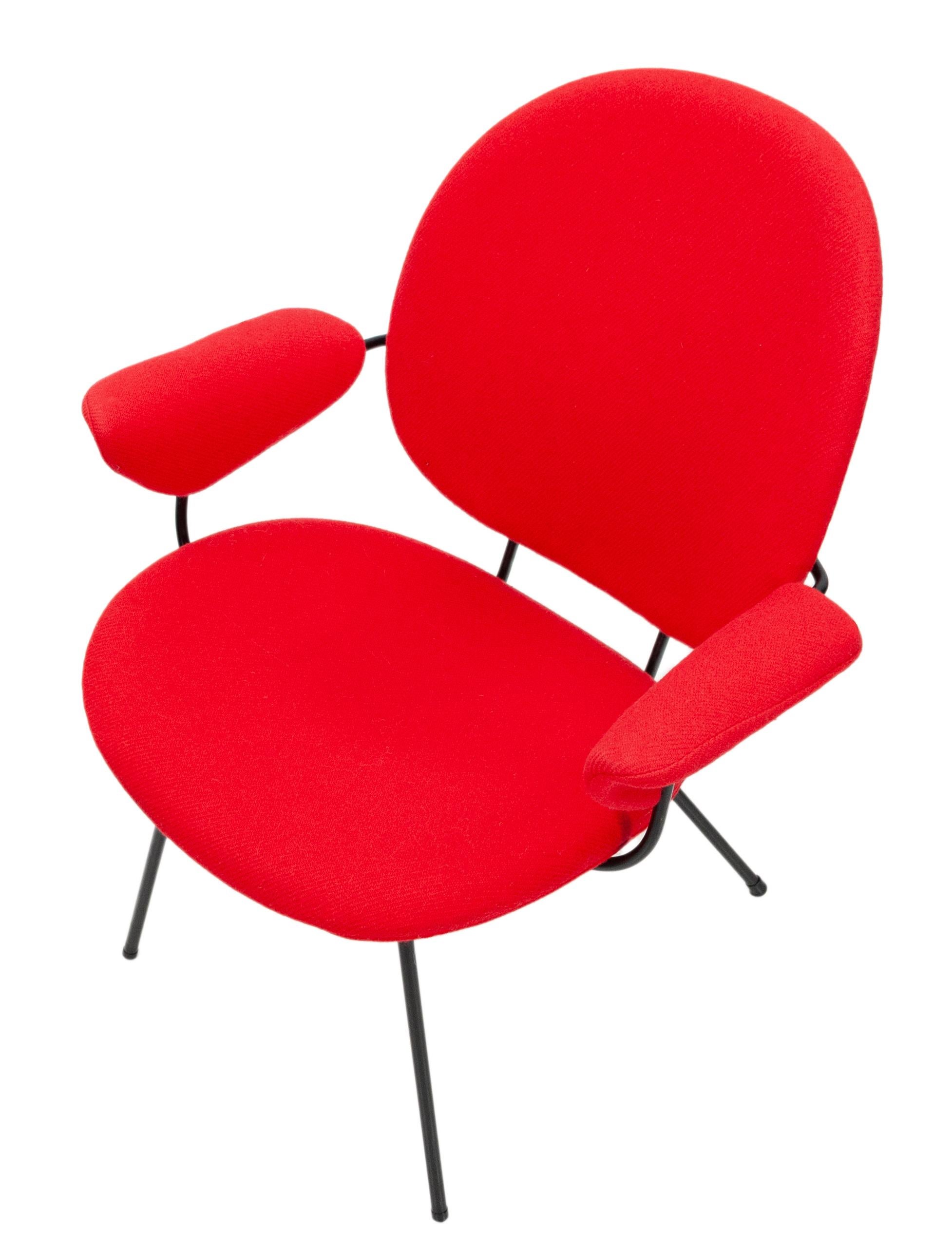 Dutch W H Gispen Kembo Easy Chair, 1950s