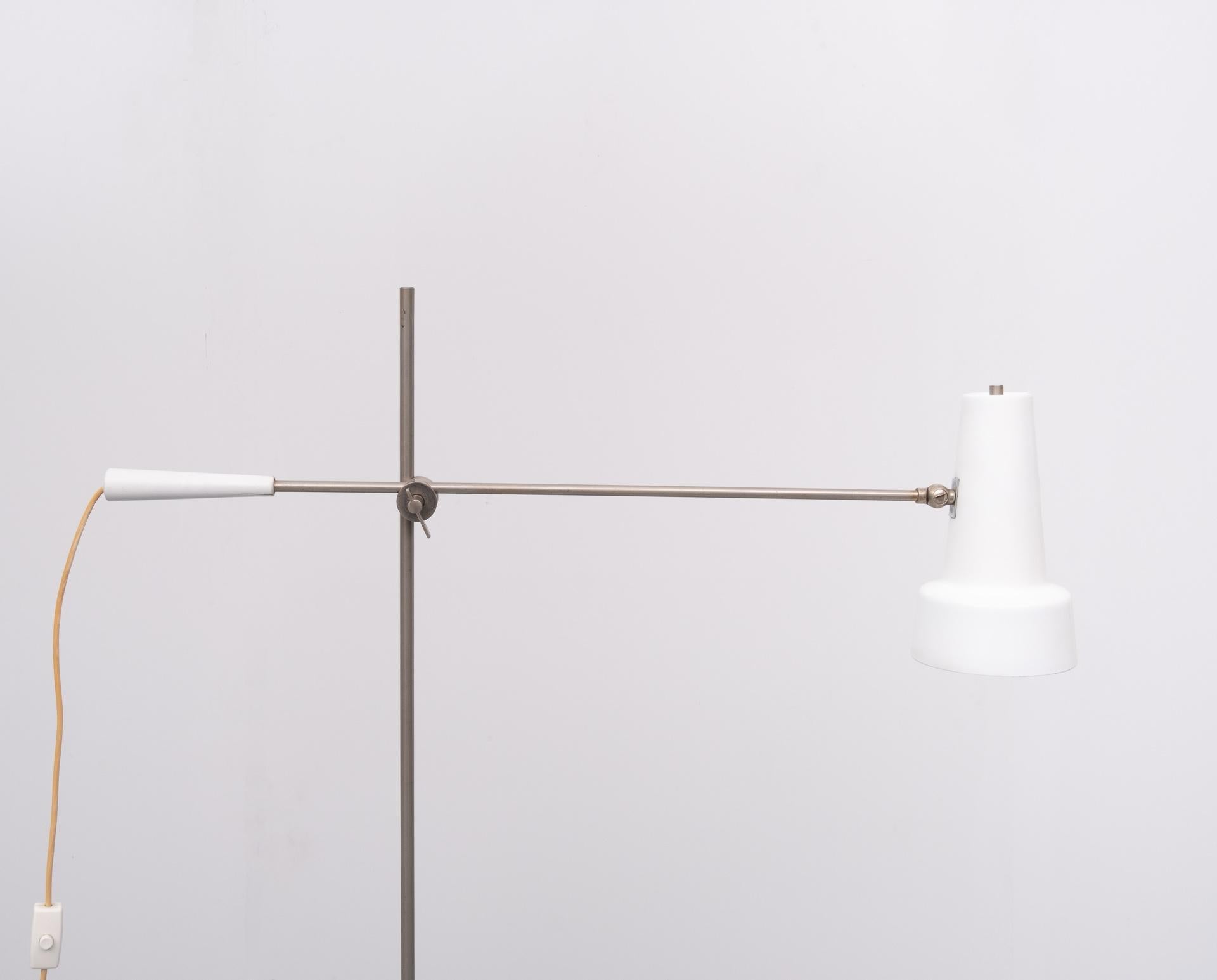 Mid-Century Modern W Hagoord Floor Lamp For Sale