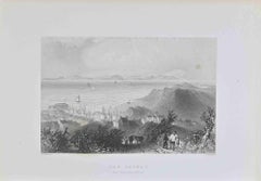The Solway - Etching by W. H.Bartlett - 1845