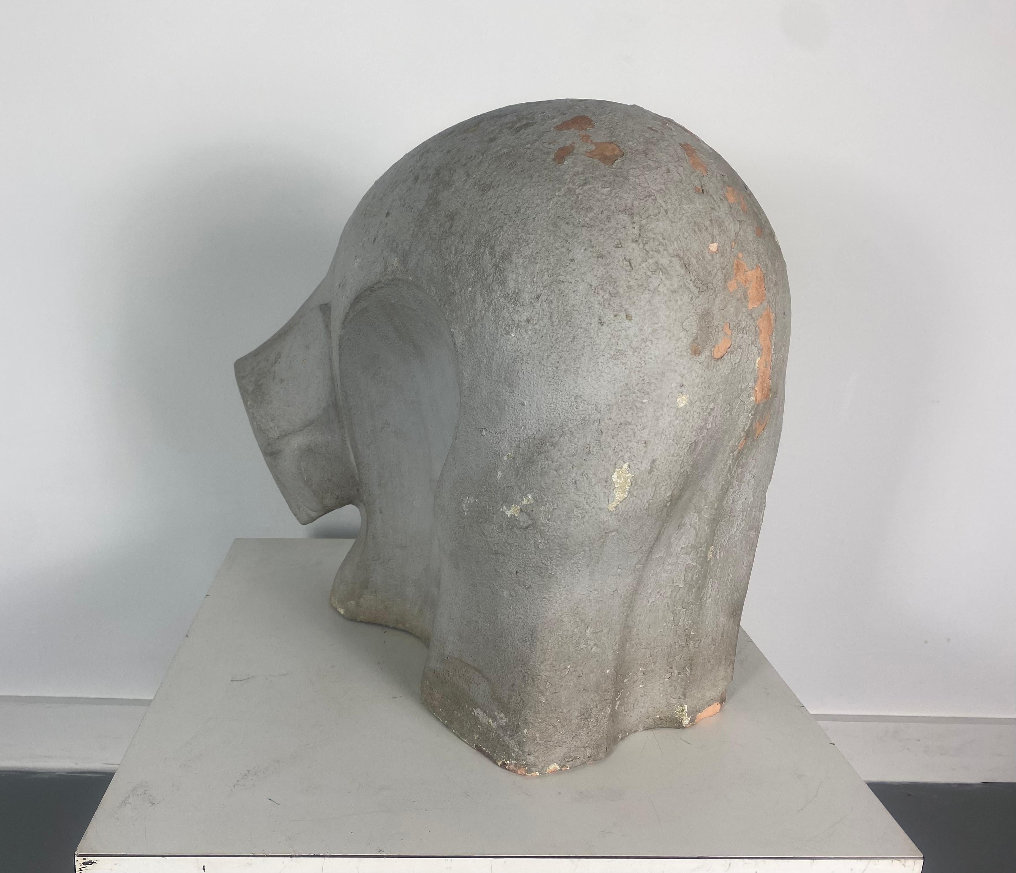 Artisanat Sculpture BEAR en terre cuite de style W P A, Art Déco, moderne en vente
