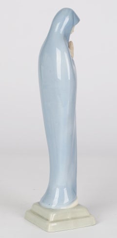 W R Midwinter, Burslem Mid-Century Ceramic Figure of the Virgin Mary
