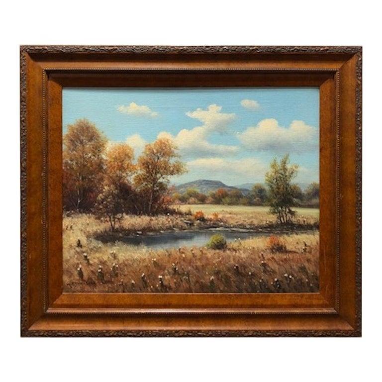 W. R. Thrasher Landscape Painting - Summer Day