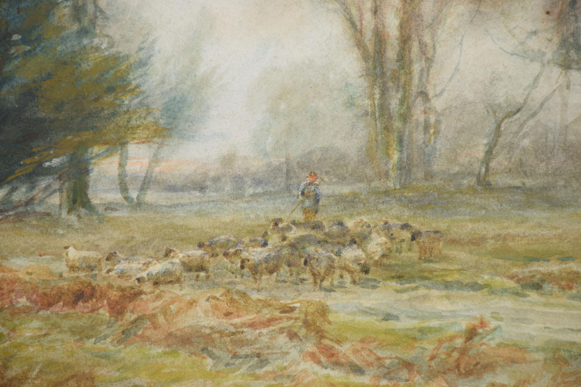 W Ramsey Watercolor In Good Condition For Sale In Cheshire, GB