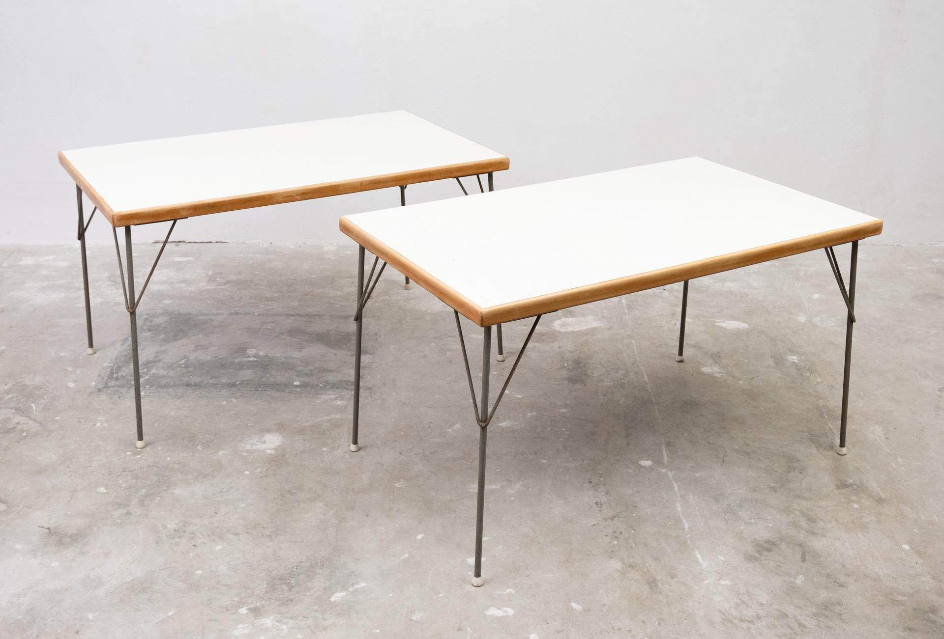 W Rietveld Dining Table by Gispen Culenborg, Holland, 1950s 3