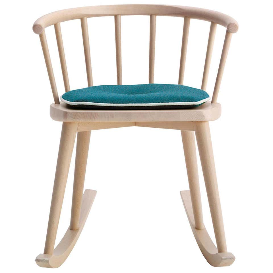 Monarchy Rocking Stool Monarch Rocking Chair For Sale at 1stDibs