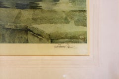 W. Russell Flint Aquarelle signée du milieu du 20e siècle