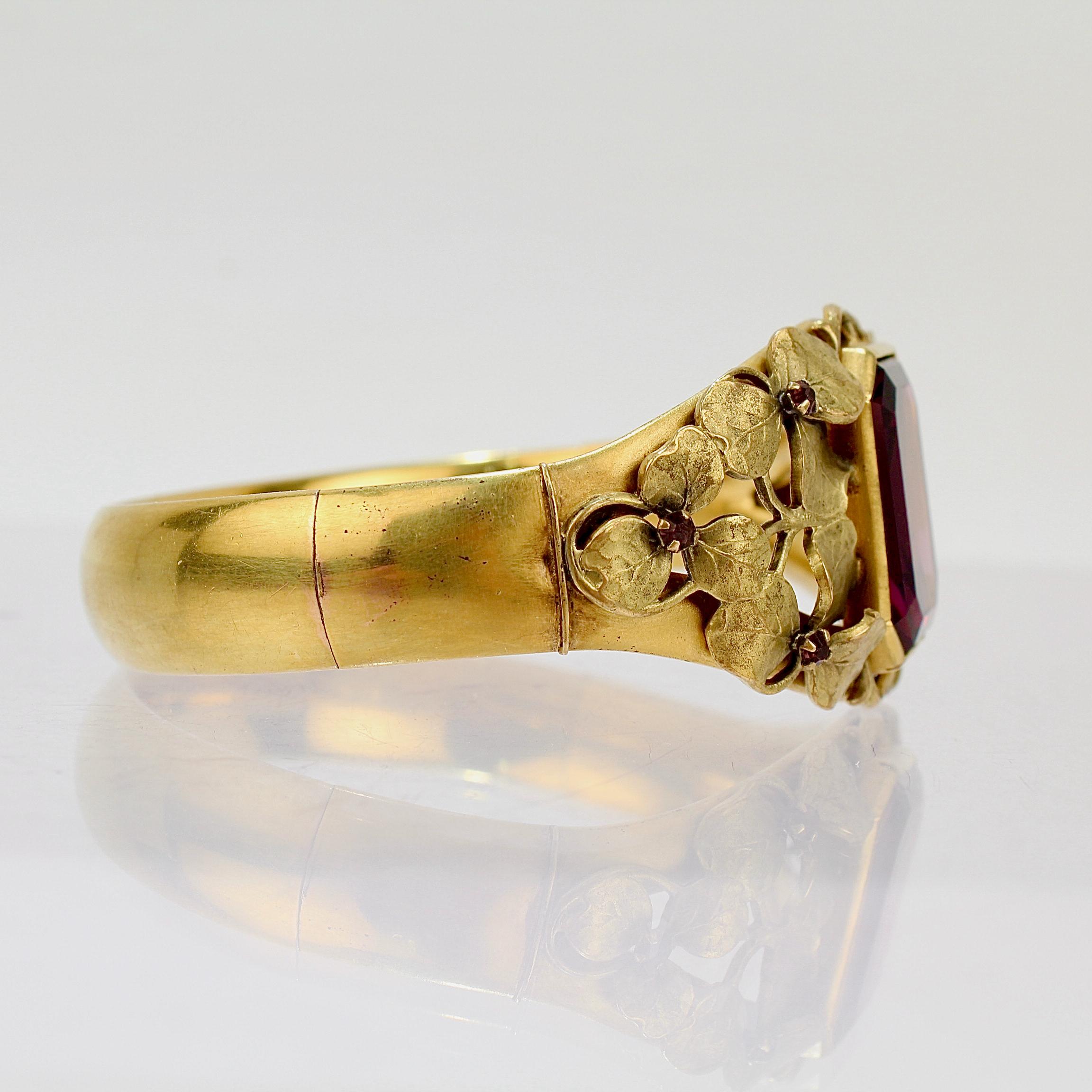W. & S. Blackinton Co. Gold Filled Victorian Bangle Bracelet For Sale 2