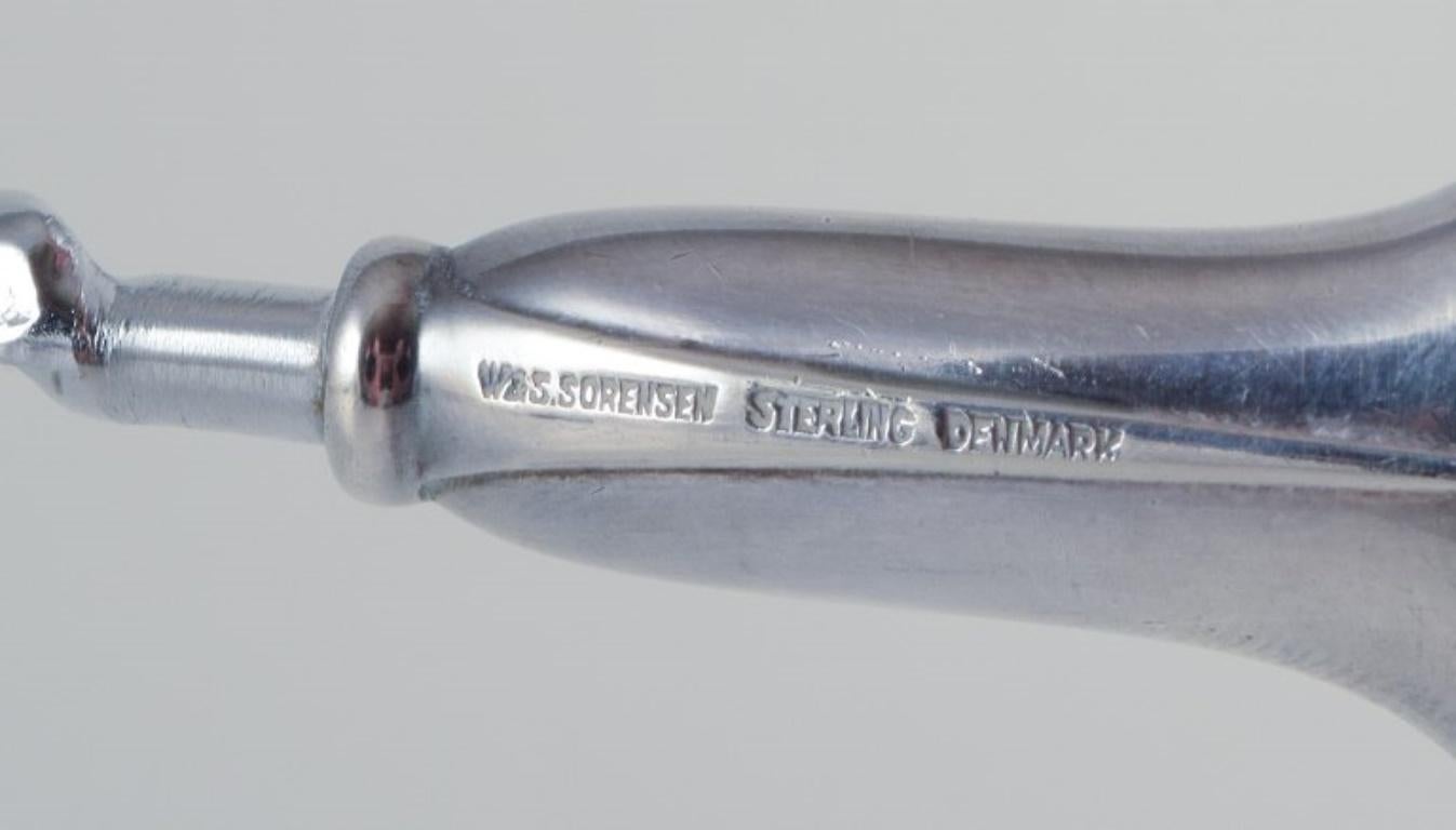 Sterling Silver W & S Sørensen, Danish silversmith, 