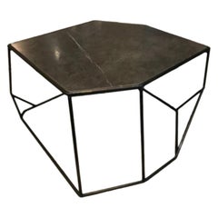 Floor Sample Henge W Coffee Table in Stone Designed By Massimo Castagna