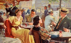 Original Vintage Travel Poster The Continent LMS Southern Railways Art Deco GWR