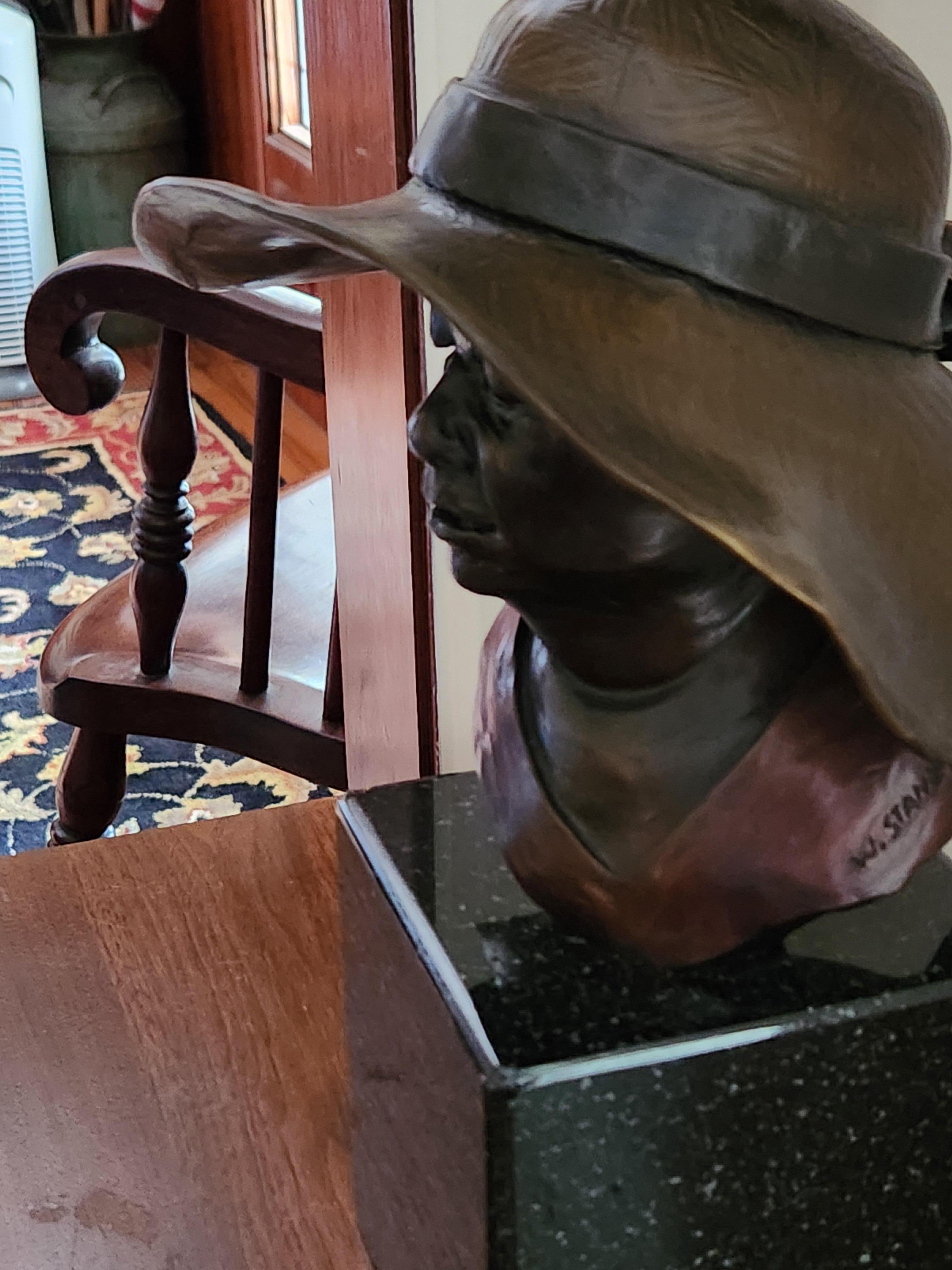 Yvonne - Sculpture by W Stanley Proctor