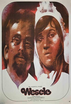 Wesele - Retro Poster by W. Swierzy - 1975