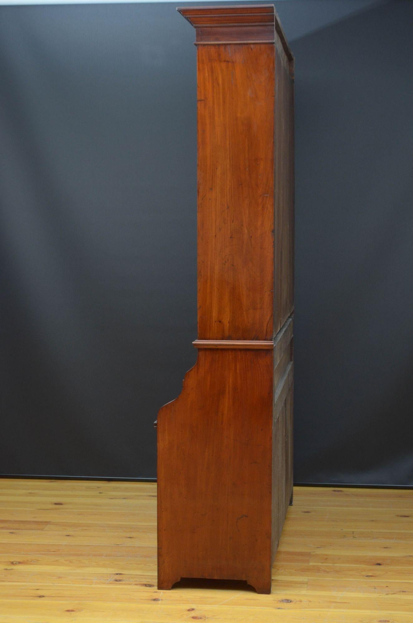 W. Walker & Sons Solid Mahogany Bookcase 11